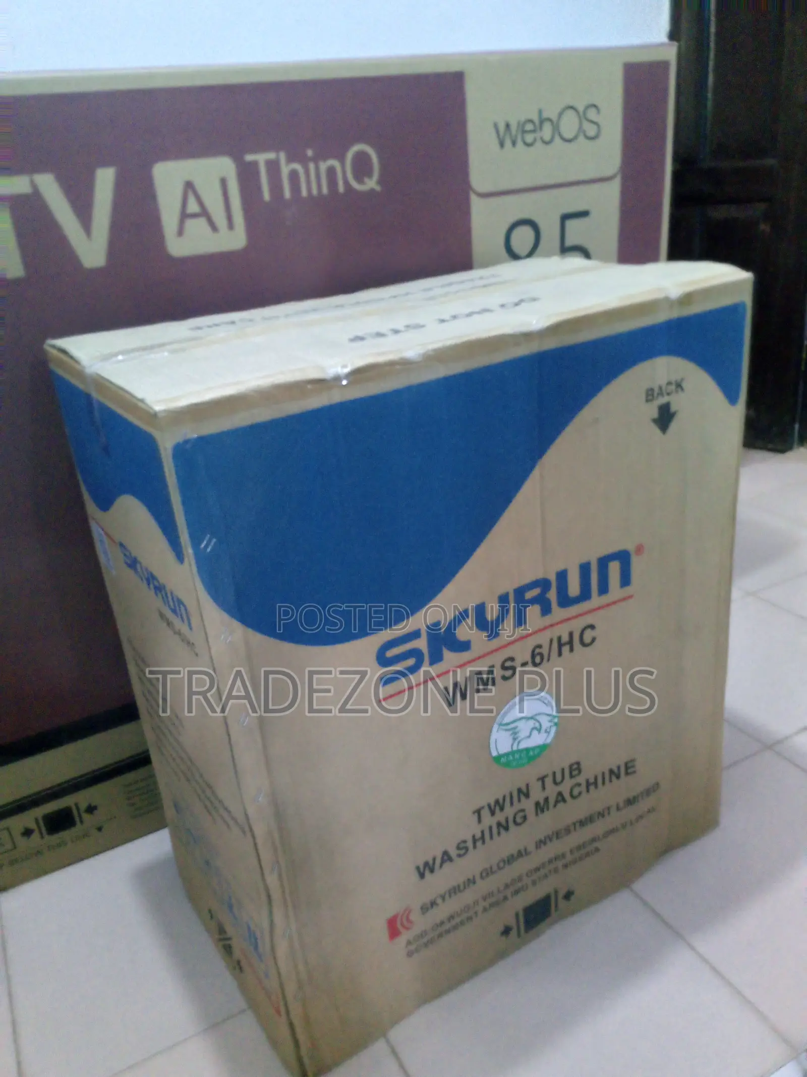 Strong 6kg Wash and Spin Skyrun Washing Machine WMS-6/HC