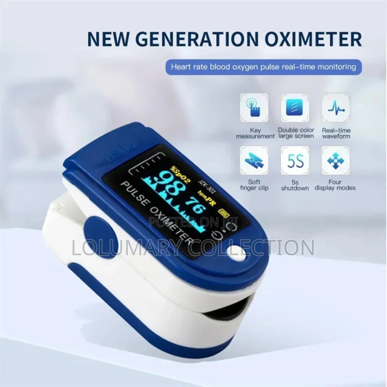 Pulse Oximeter for Pulse Measurement