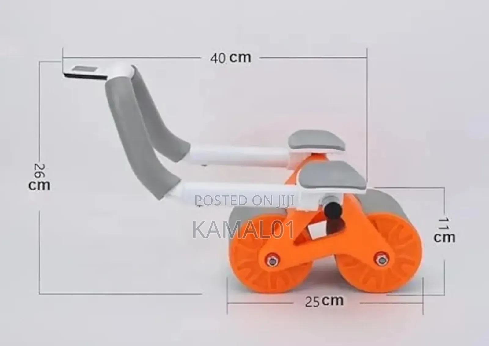 Ab Roller Wheel Exercise With Elbow Support,