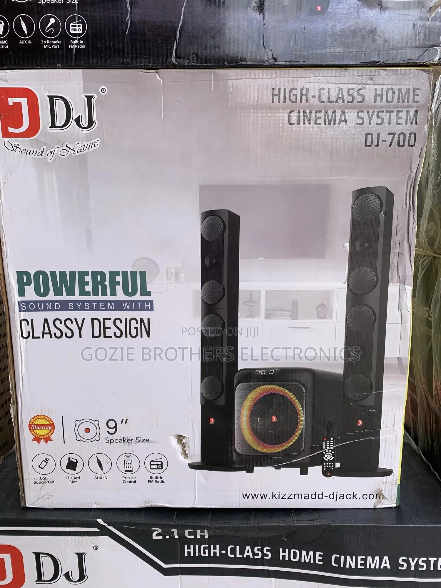 DJACK Home Theater System With Bluetooth (Dj 700)