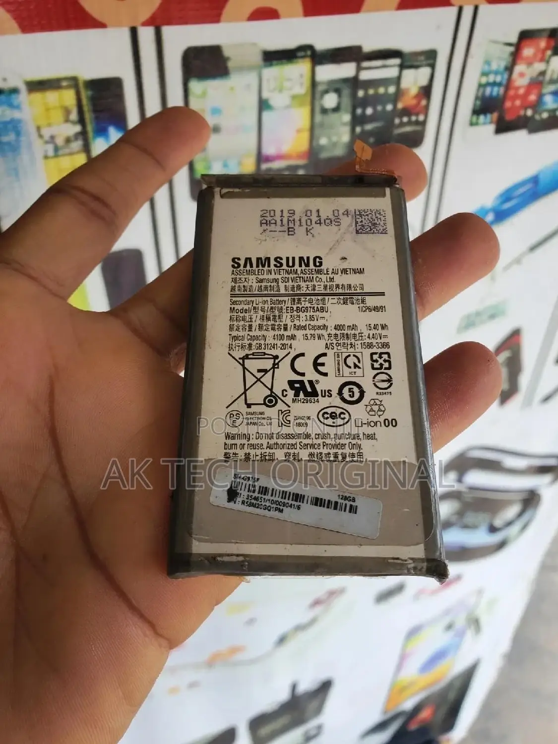 Samsung S10 S10plus Original Follow Come Battery
