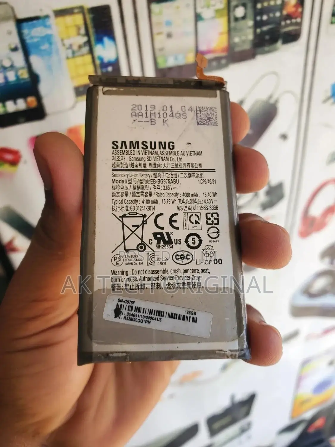 Samsung S10 S10plus Original Follow Come Battery