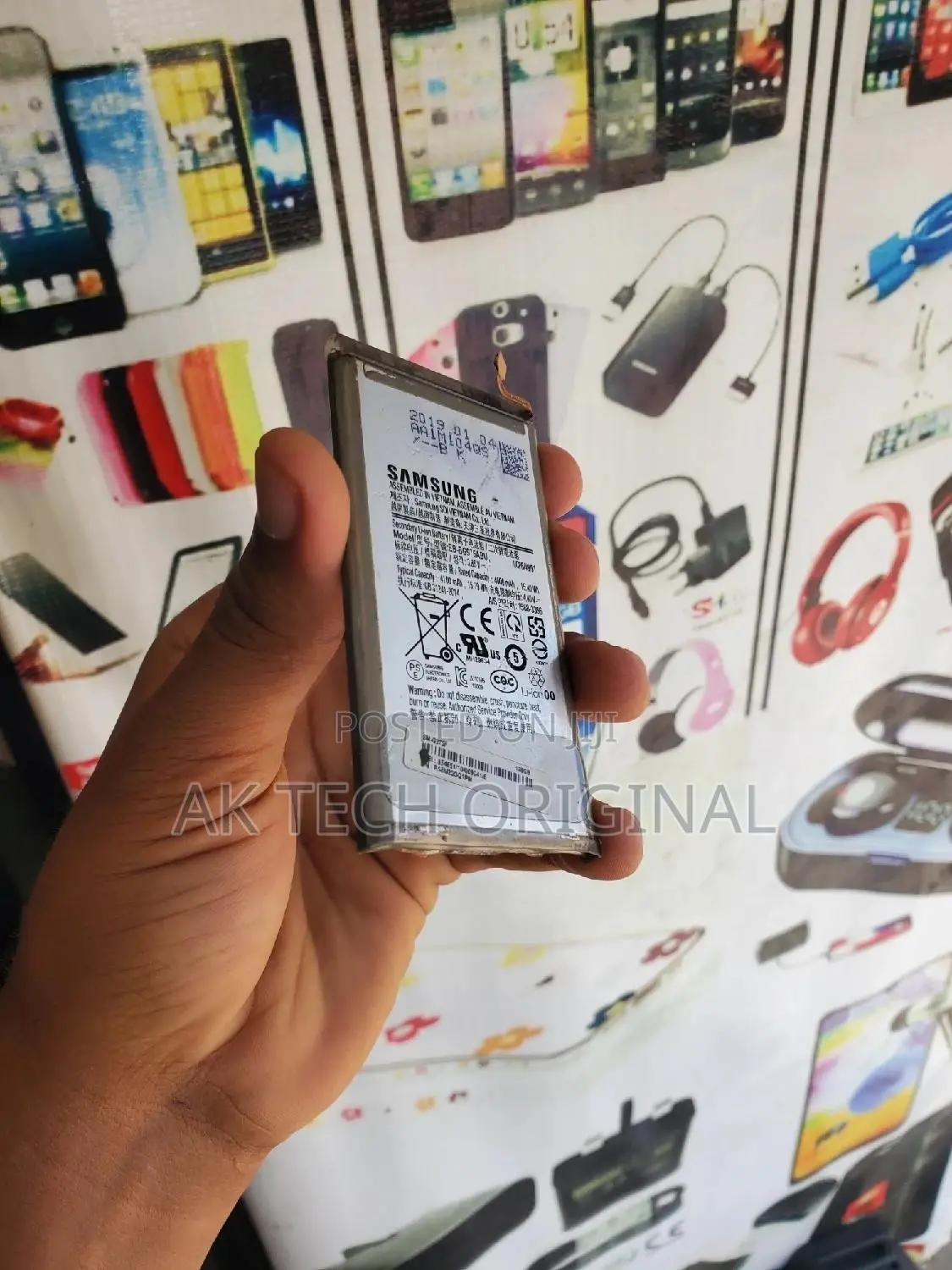 Samsung S10 S10plus Original Follow Come Battery
