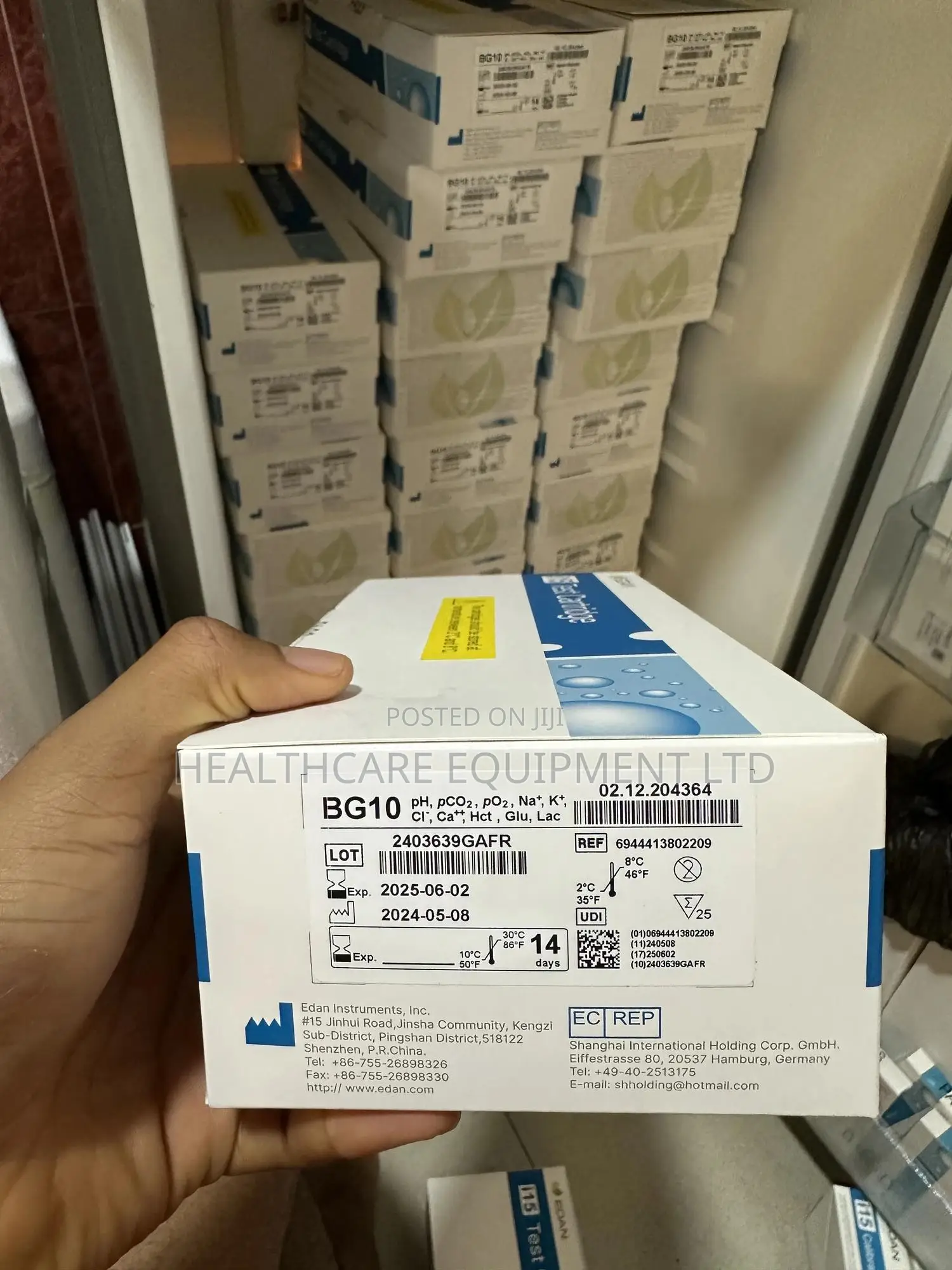 Edan I15 Cartridges BG10