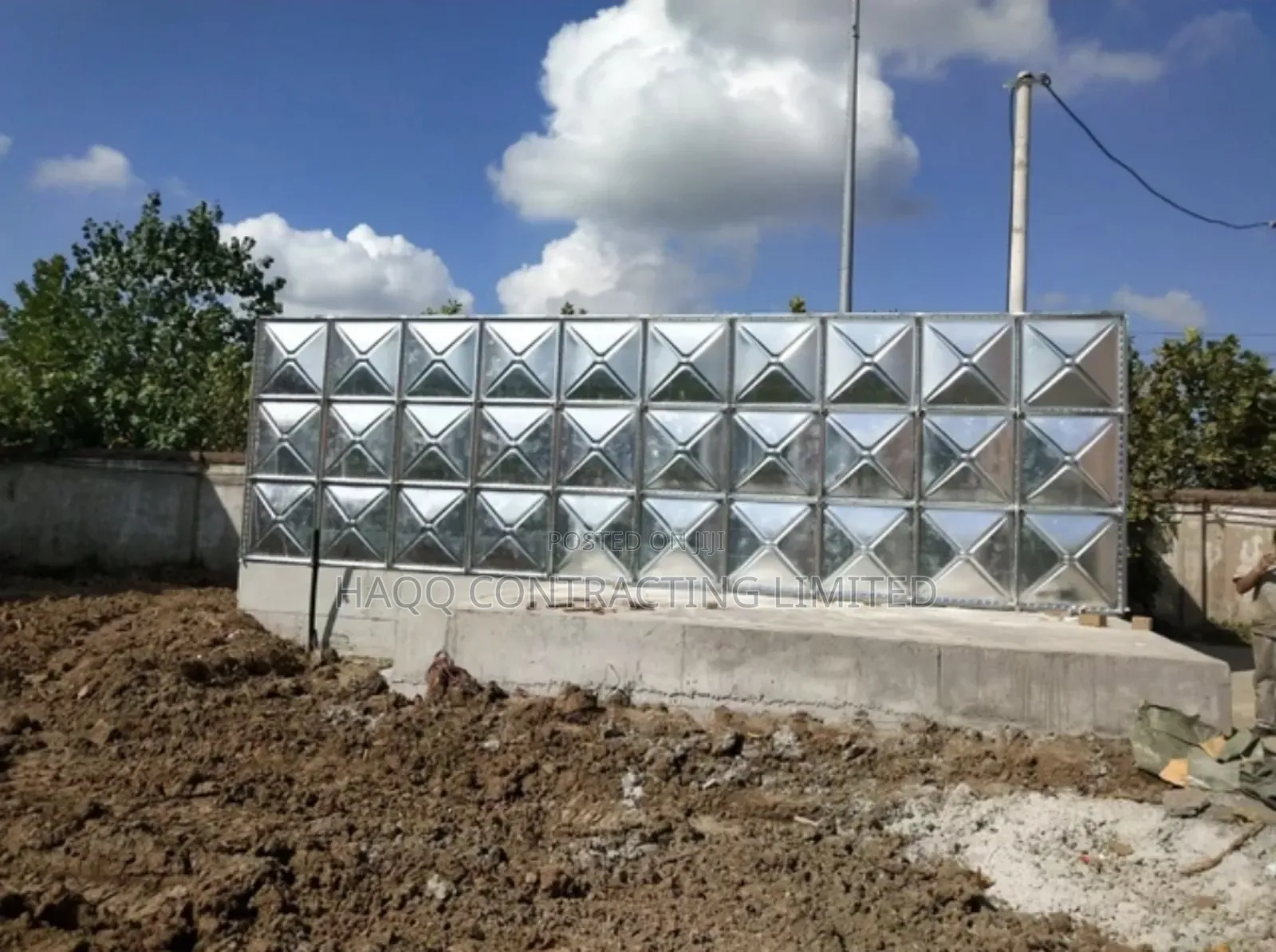 HDG, SMC Panel Braithwaite Pressed Steel Water Tank Experts