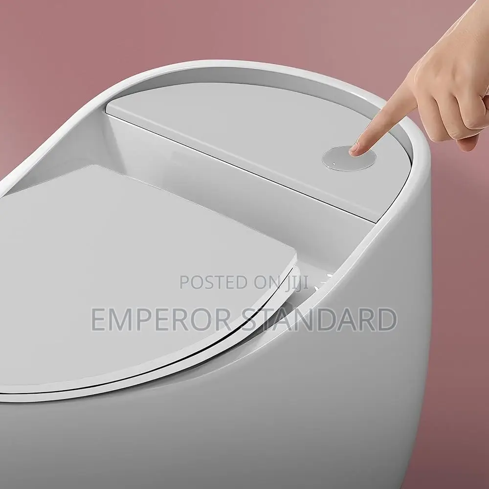 White One-Piece Executive Wc Water Close Toilet Seat