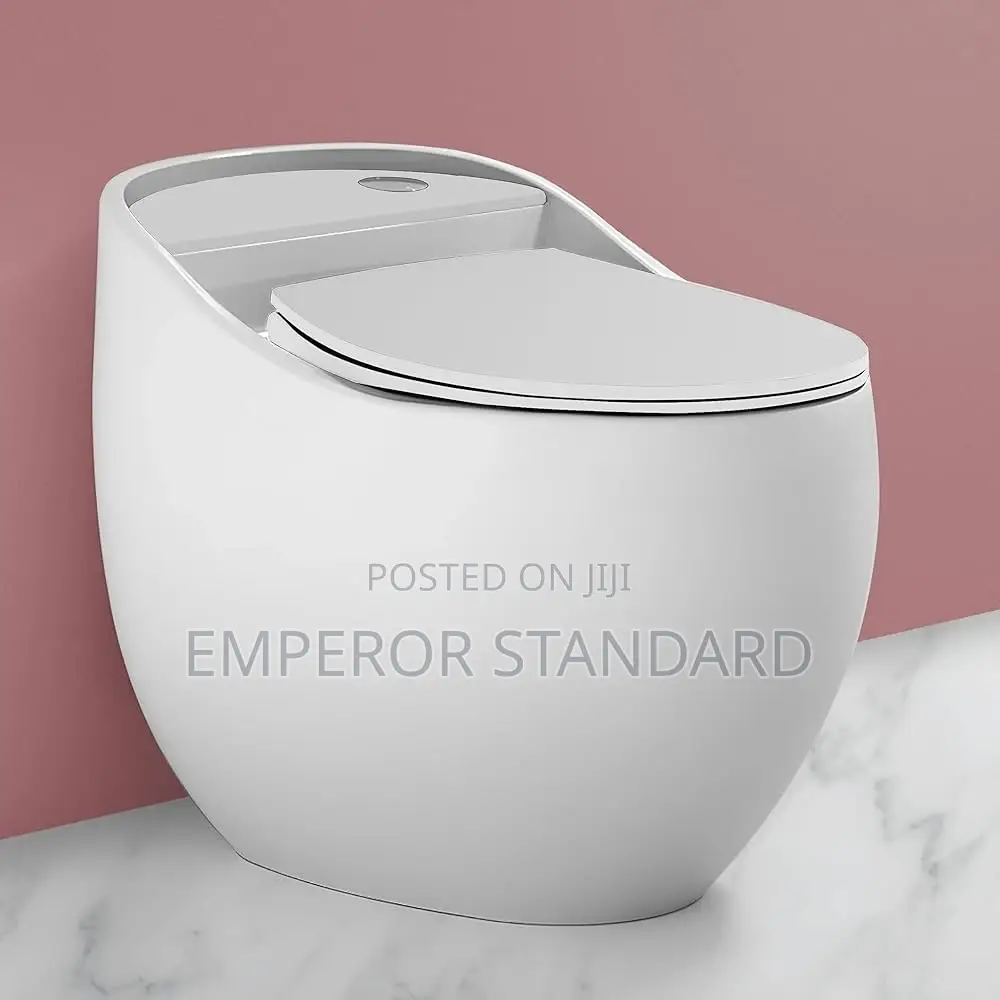 White One-Piece Executive Wc Water Close Toilet Seat