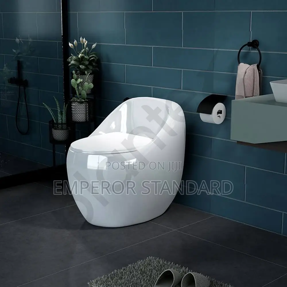 White One-Piece Executive Wc Water Close Toilet Seat