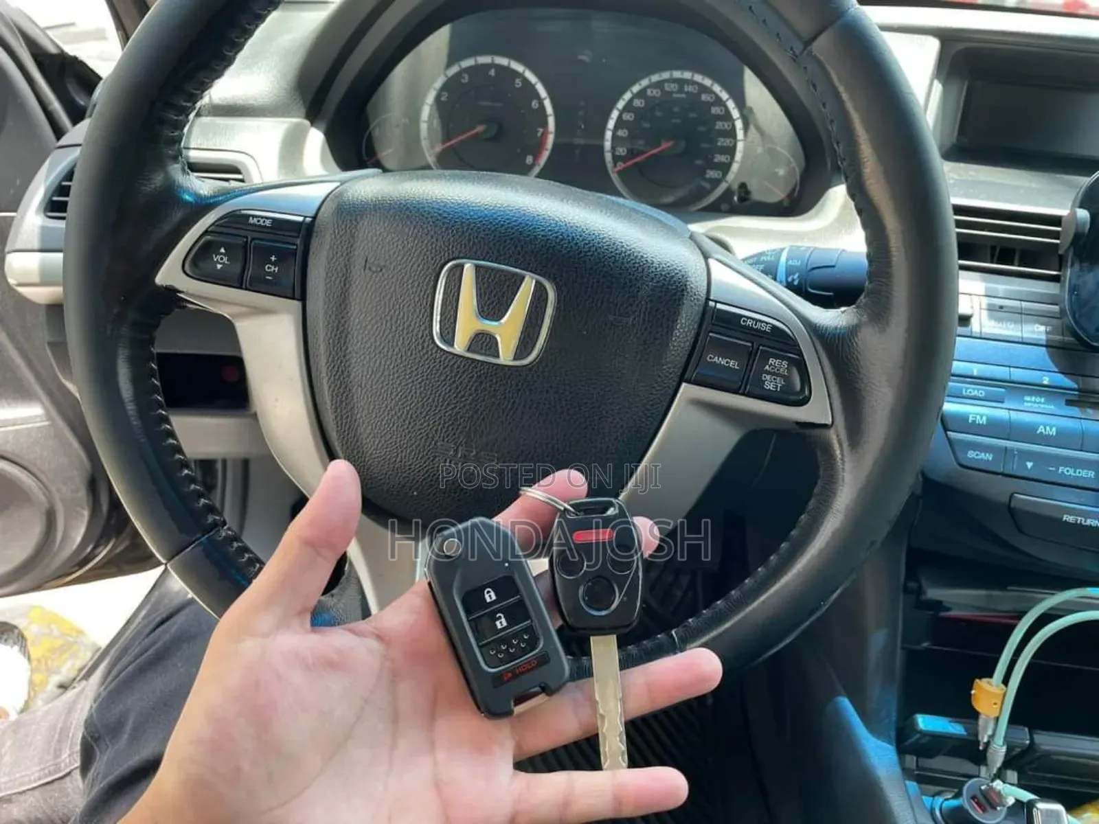Key With Sensor 2008-2012 Honda Accord