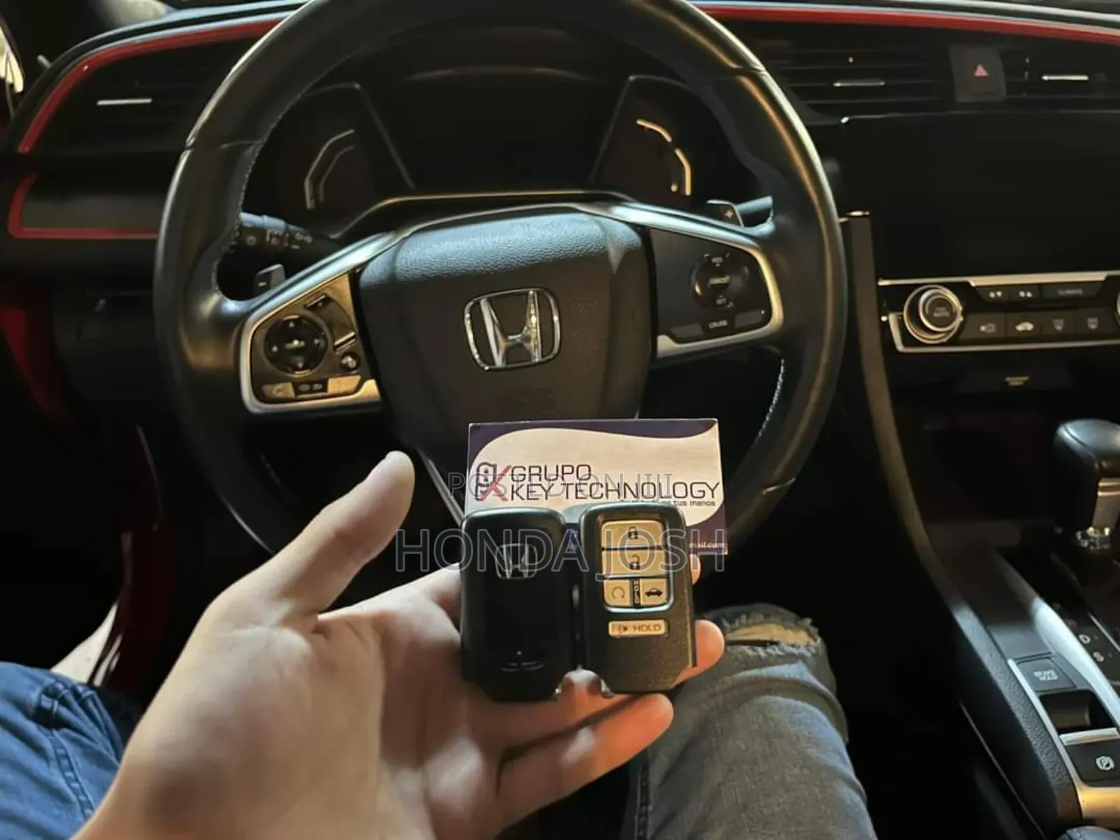 Complete Remote Key Keyless Entry 2018-2022 Honda CRV