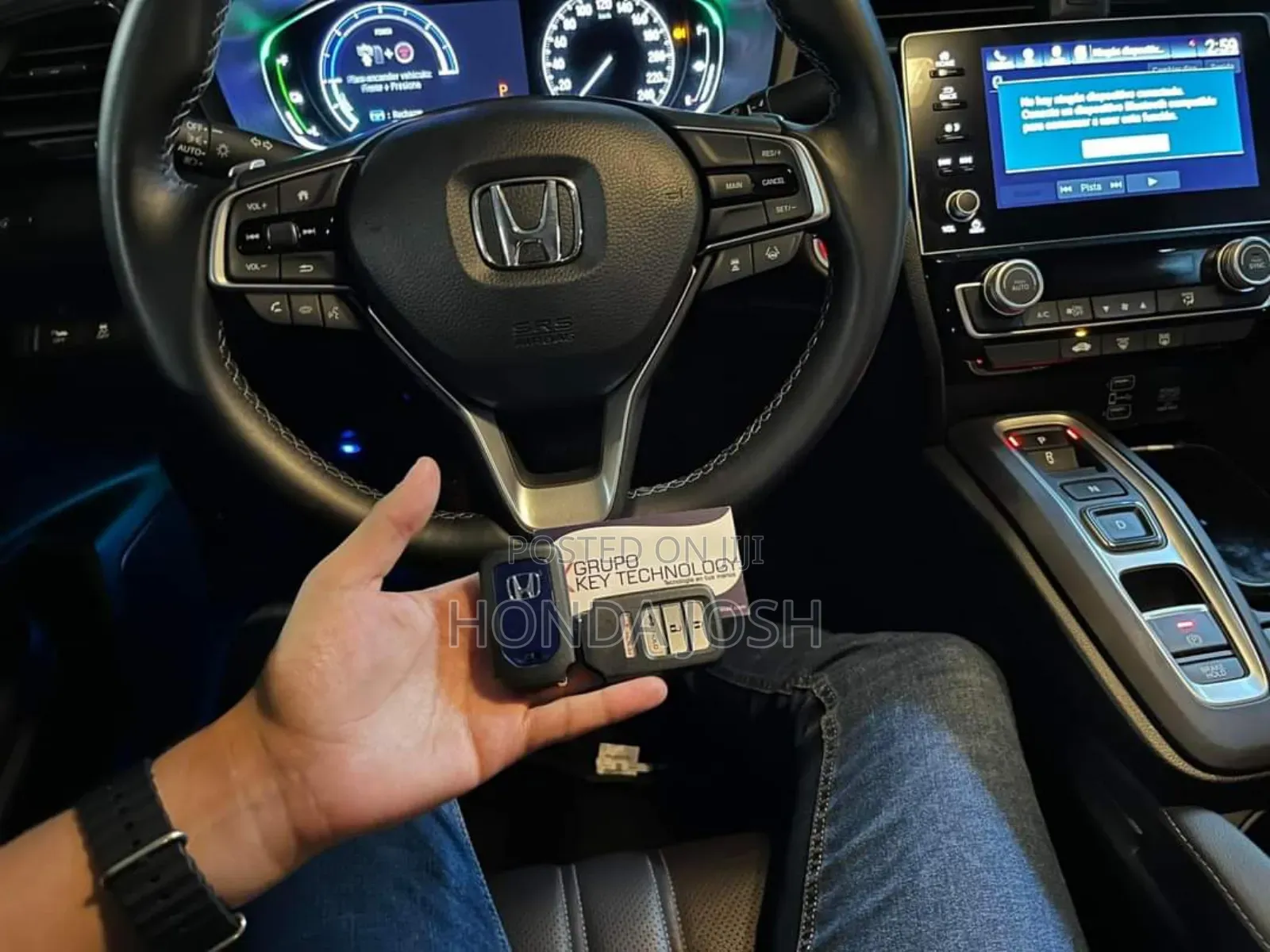 Complete Remote Key 2018-2022 Honda Accord