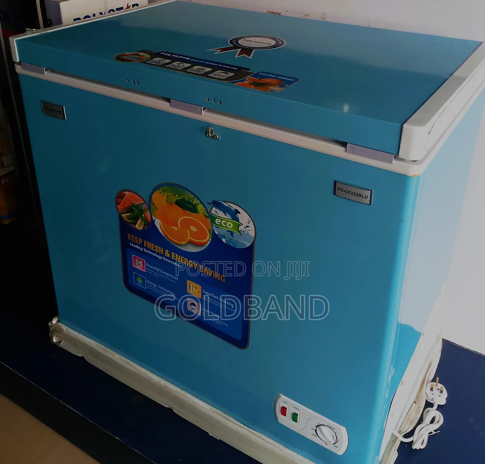 Effective Polystar 200L Chest Freezer "Pv-cf322blu"