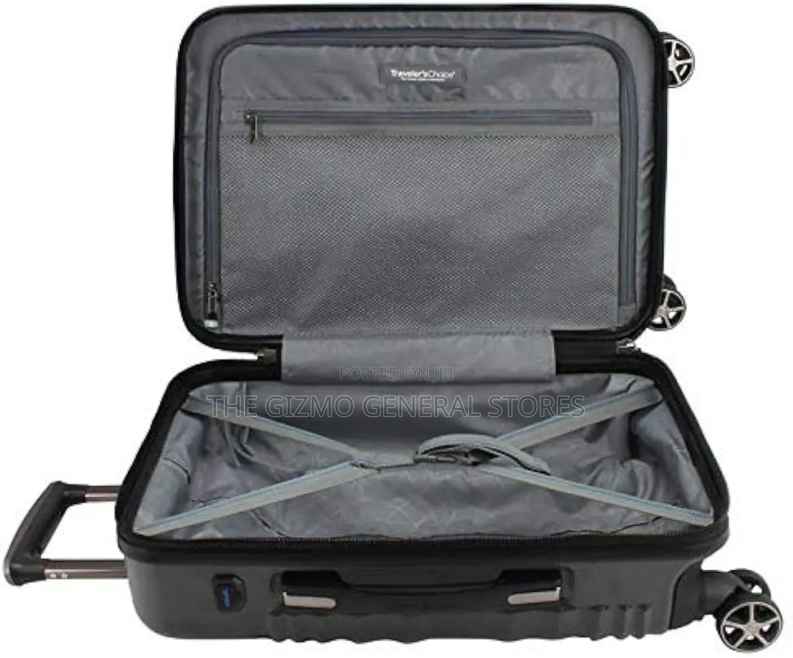 Traveler's Choice Pomona 2-Piece Hardside Set (Gray)