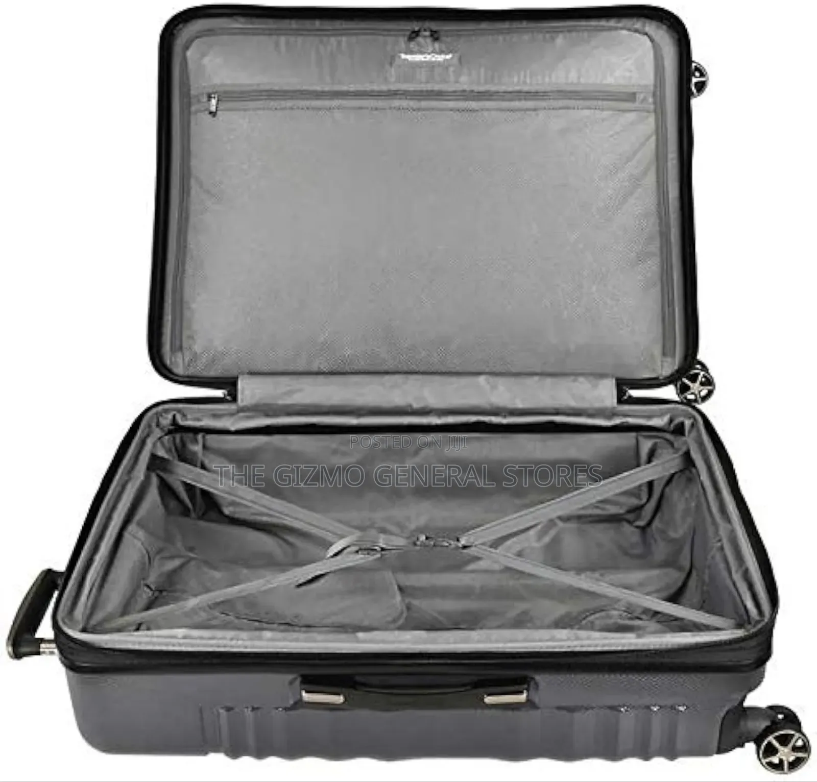 Traveler's Choice Pomona 2-Piece Hardside Set (Gray)