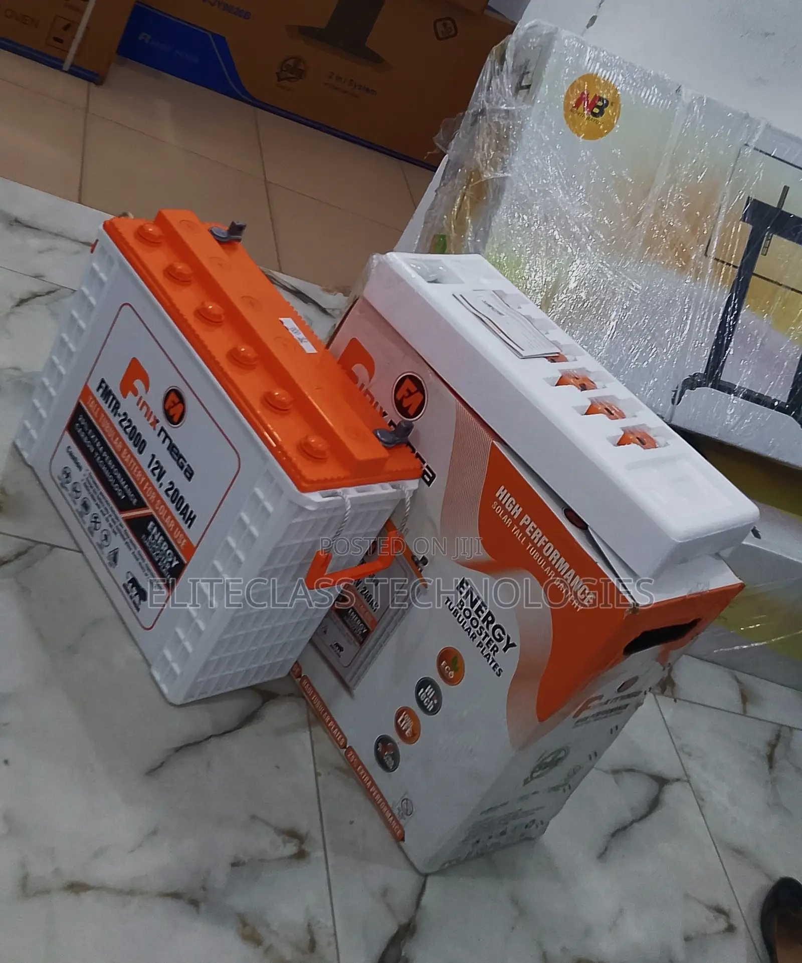 Classic Finix Mega Tubular Battery 12v/200ah