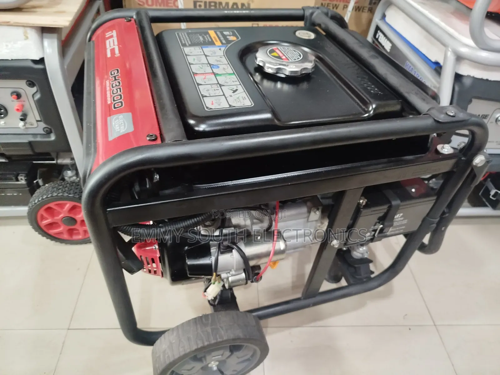 Itec Semi Silent Copper Coil Generator 4.5 Kva