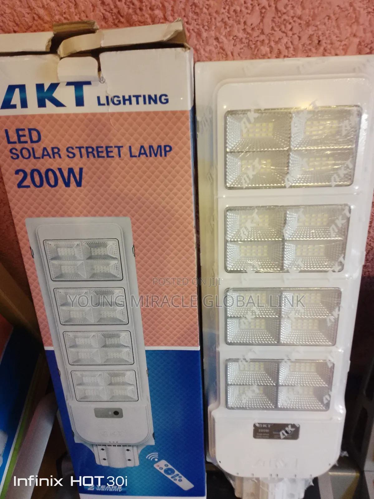 200w Akt Solar Street Light