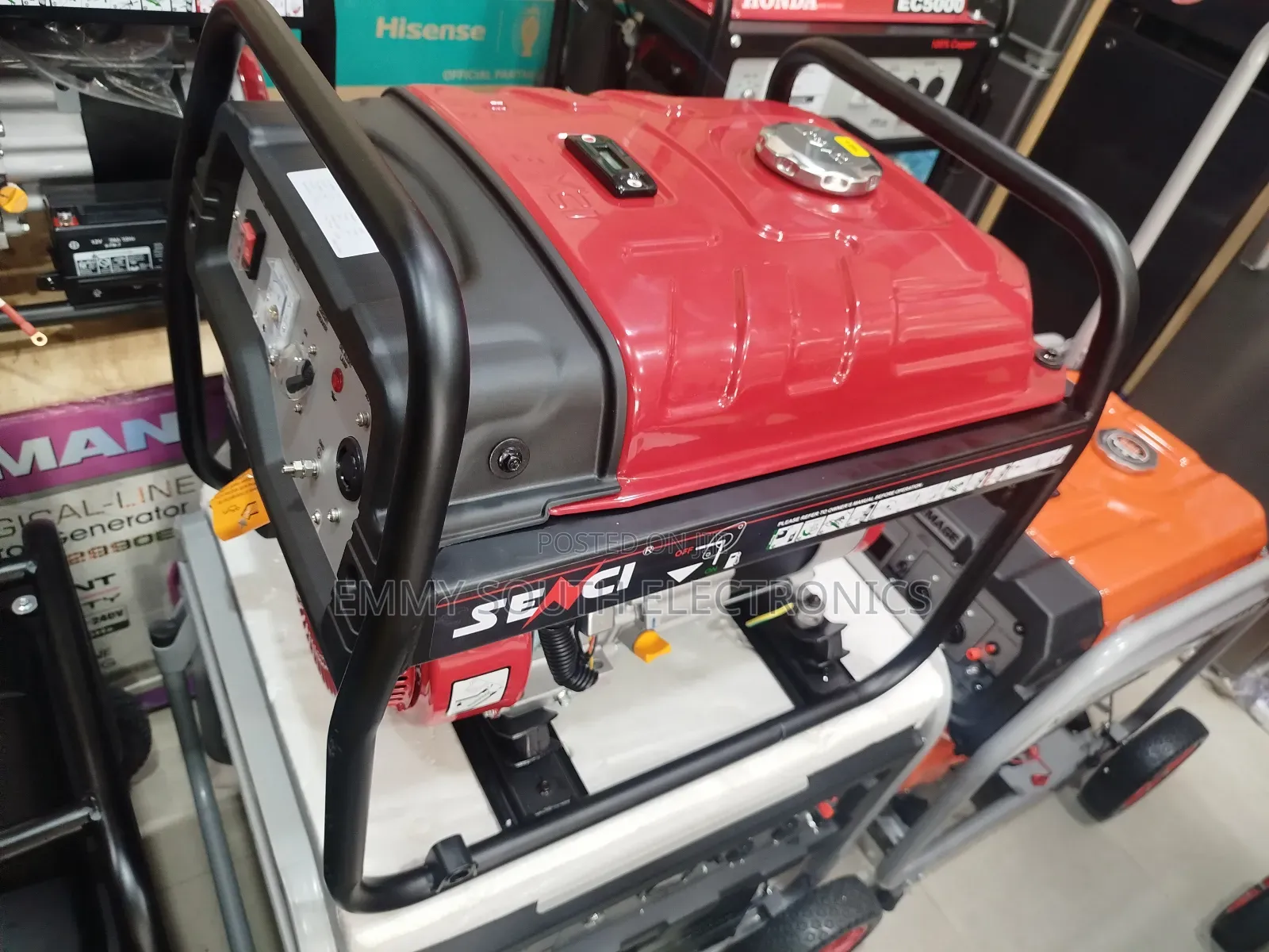 Senci Low Noise  Copper Generator 5.5 Kva