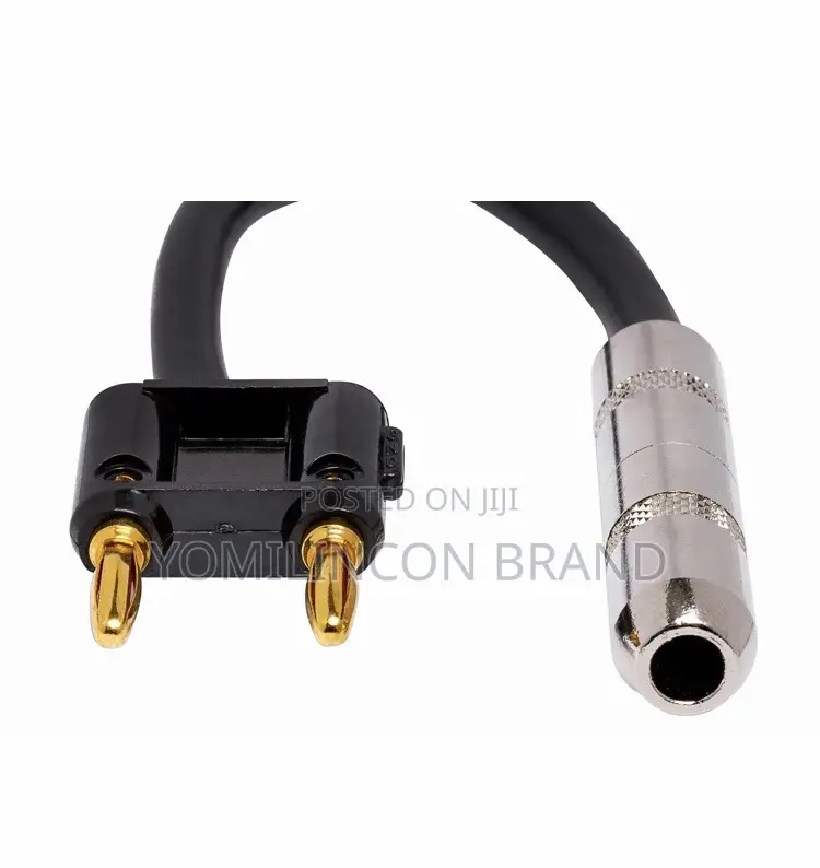 HOSATECH BNP-116BK Speaker Adapter Hosa 1/4 in TS