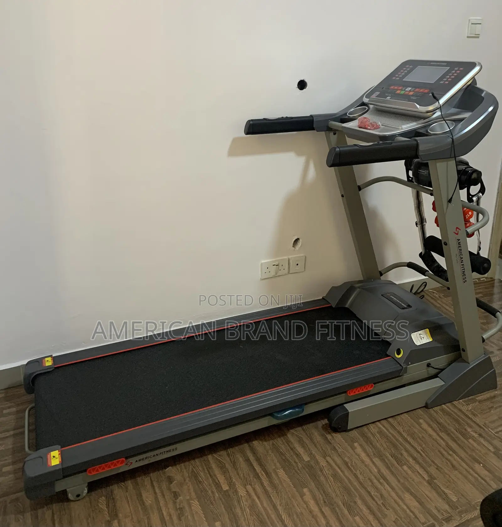 American Fitness Standard 3.0HP Treadmill With Massager, Etc