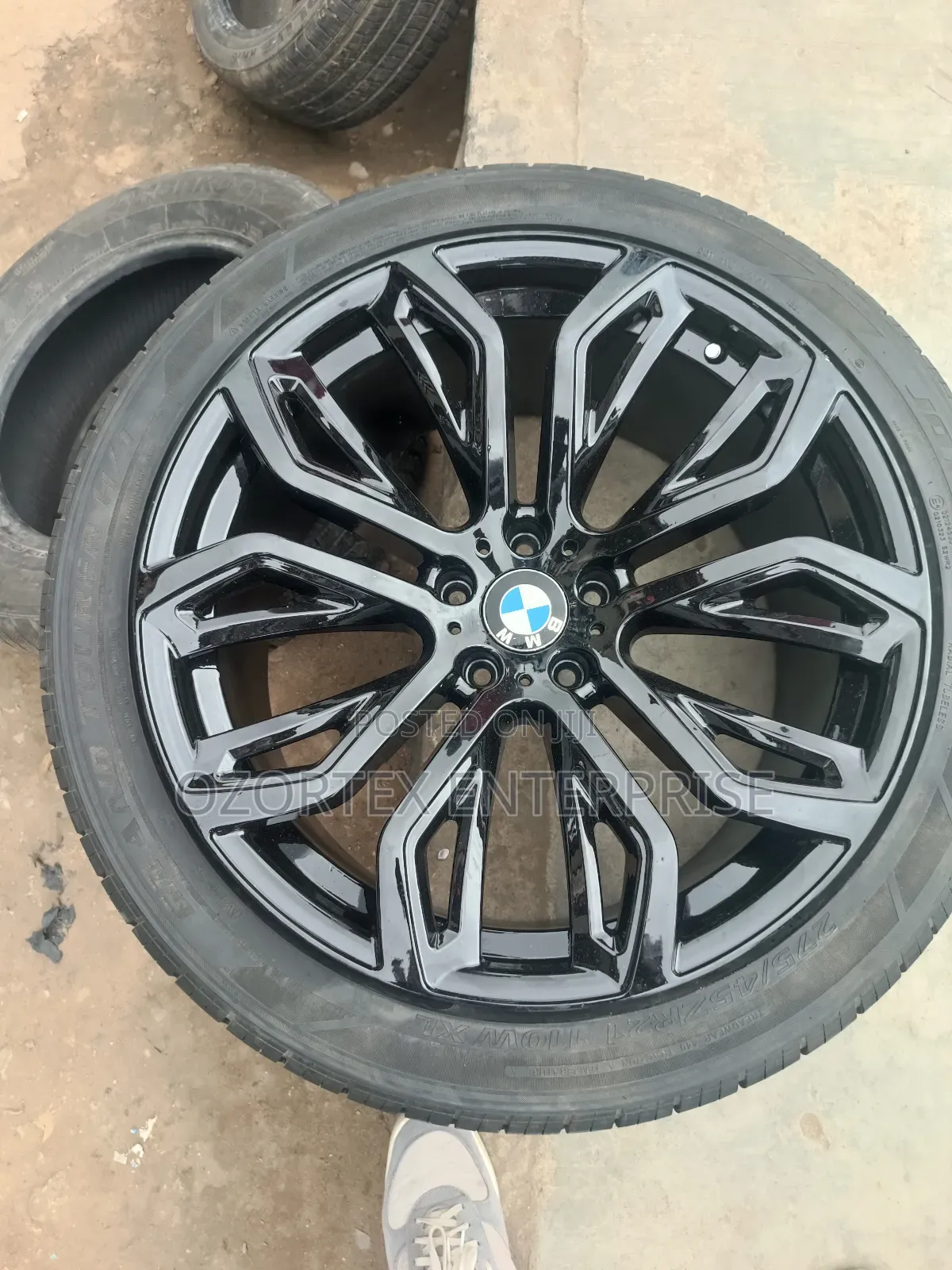 21rim for BMW X5 and X6 Pure Black