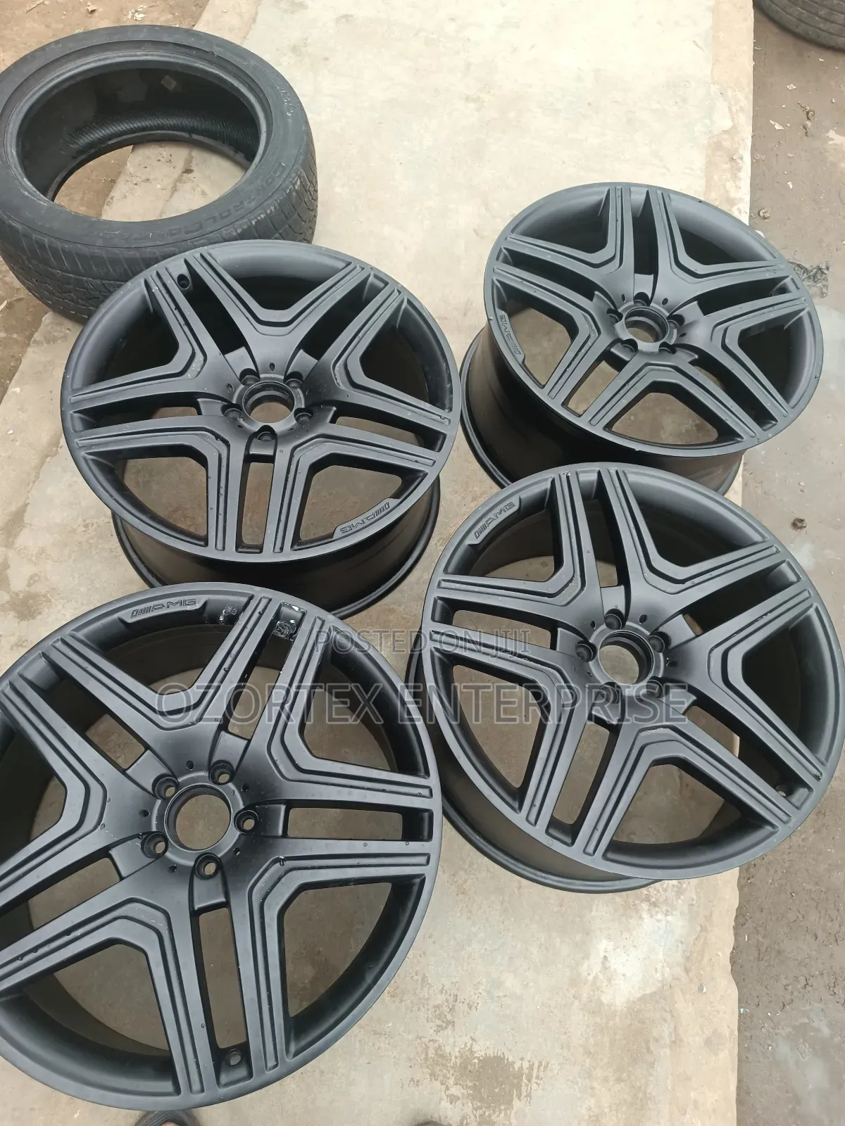 21inches Rim for Mercedes Benz Matt Black