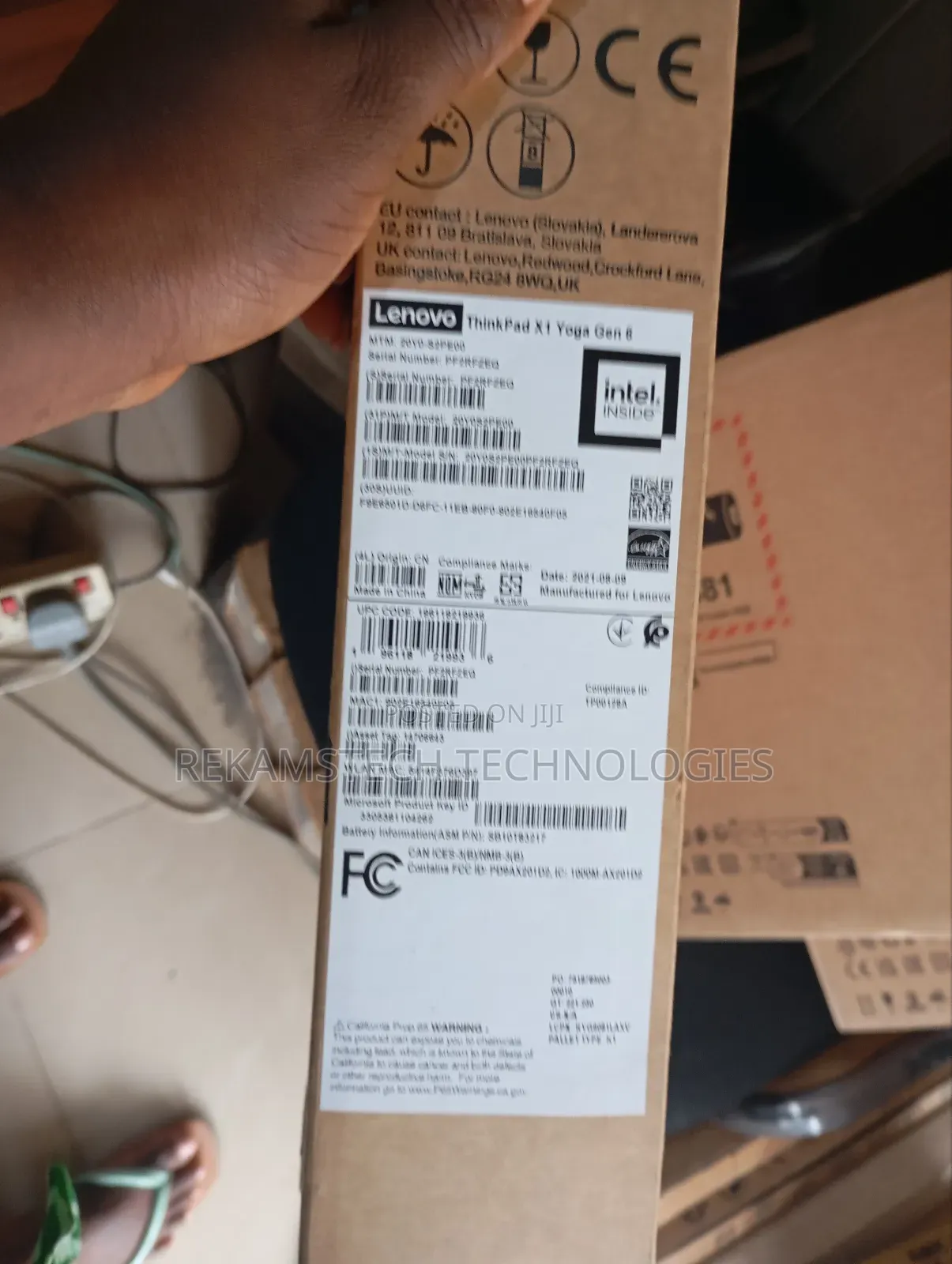 New Laptop Lenovo ThinkPad Yoga 16GB Intel Core I7 SSD 512GB