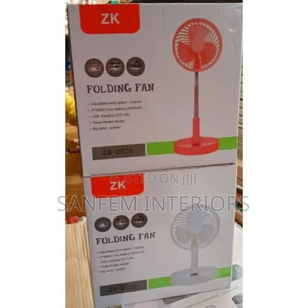 Zk USB Chargeable Long Pole Fan