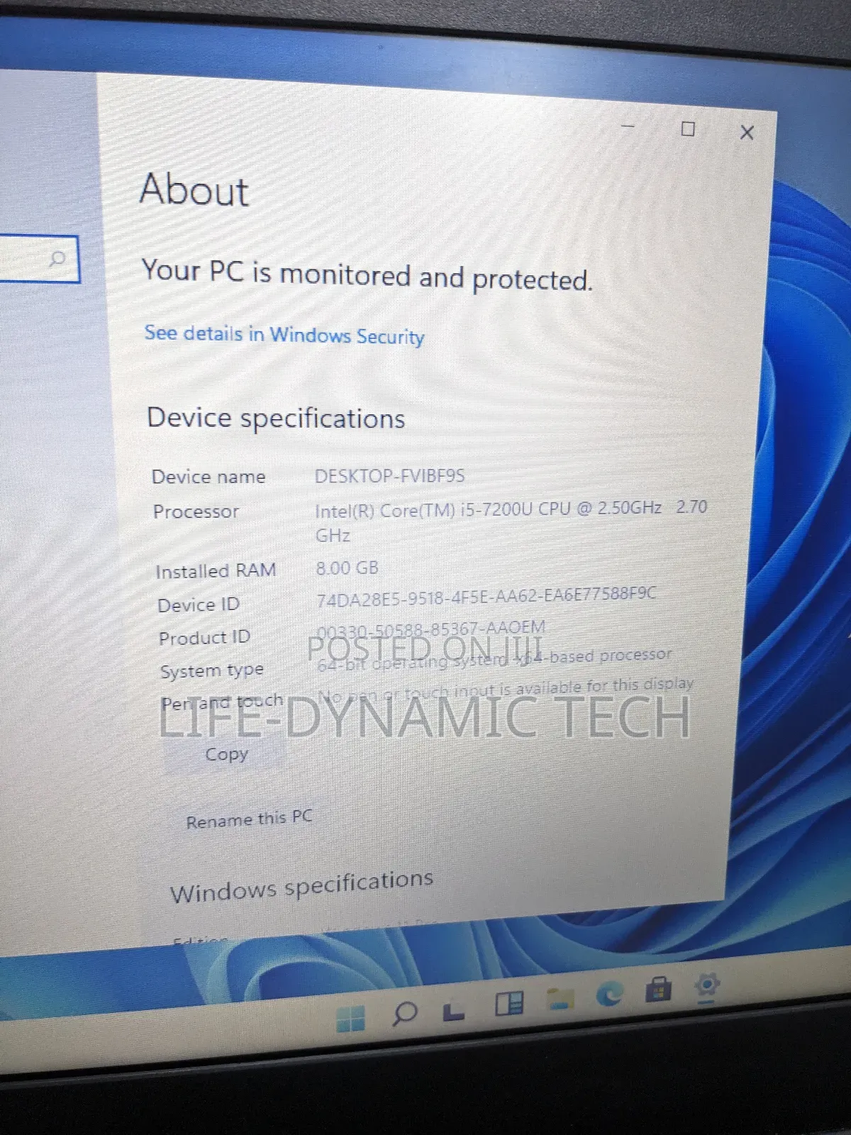 Laptop Lenovo ThinkPad E570 8GB Intel Core I5 HDD 500GB