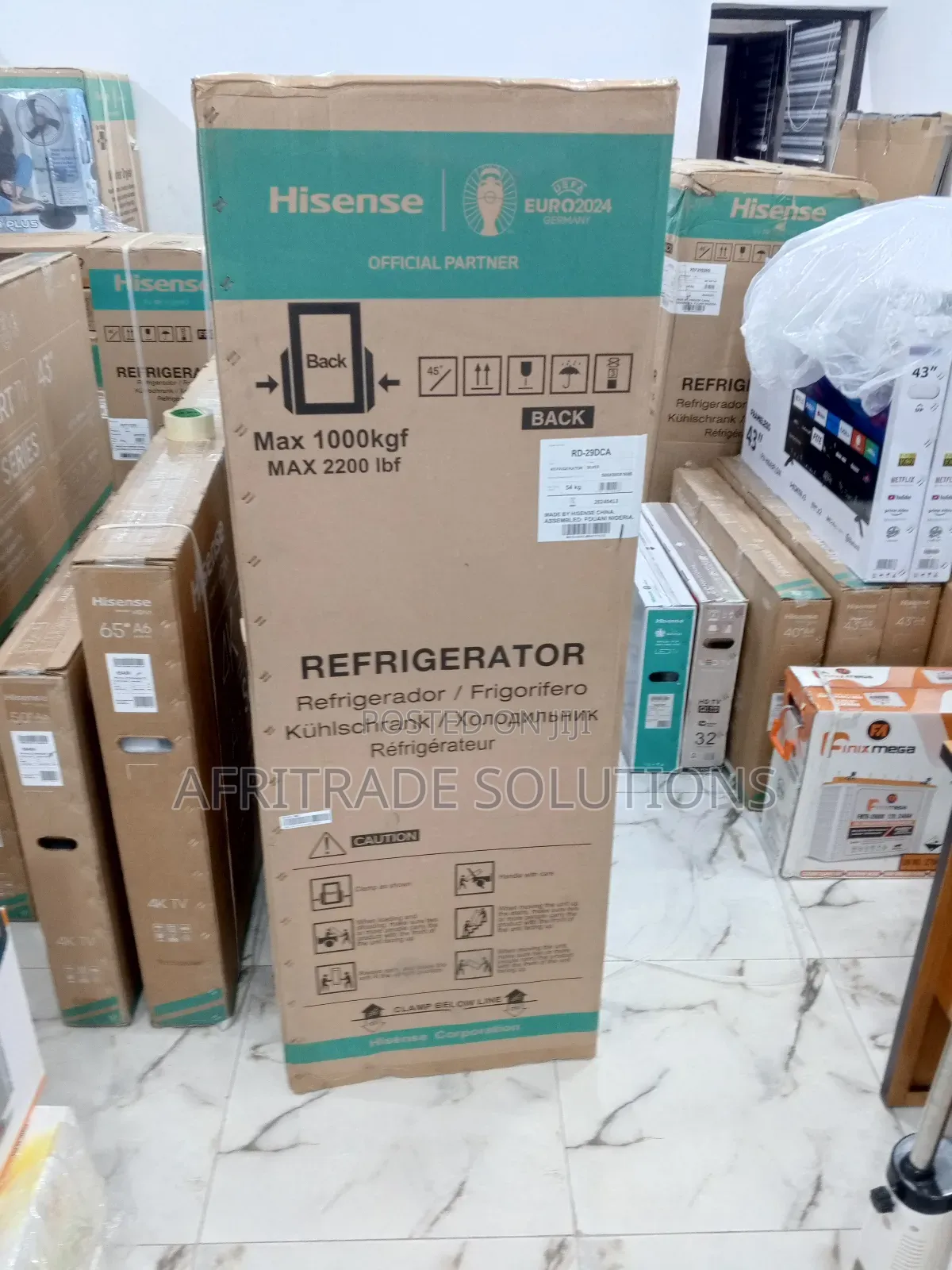 Hisense 29dca Fridge- Bottom Mount