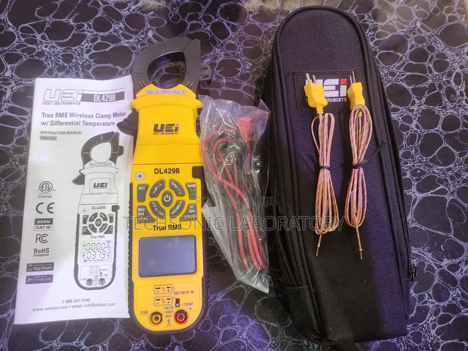 True RMS Wireless Clamp Meter