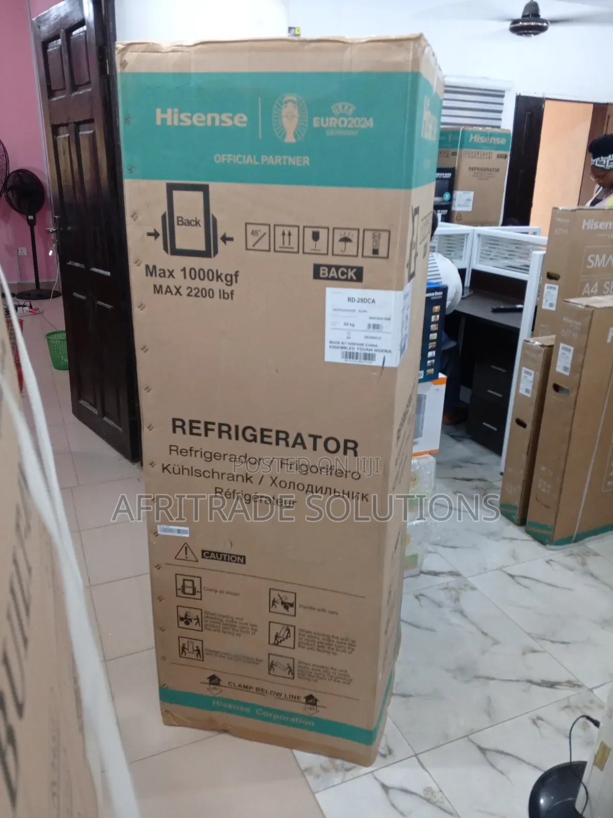 Hisense 29dca Environment Friendly Fridge- Bottom Mount