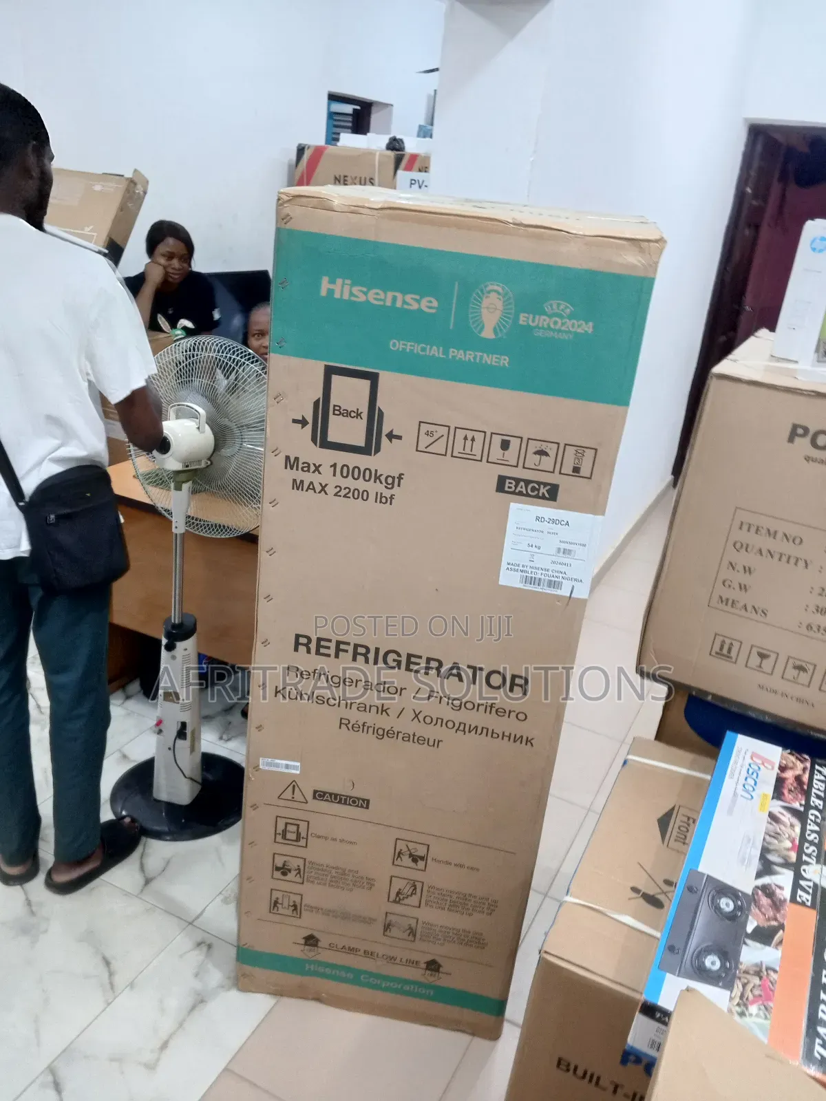 Hisense Fridge 225 Liters-29dca R600a Refrigerant