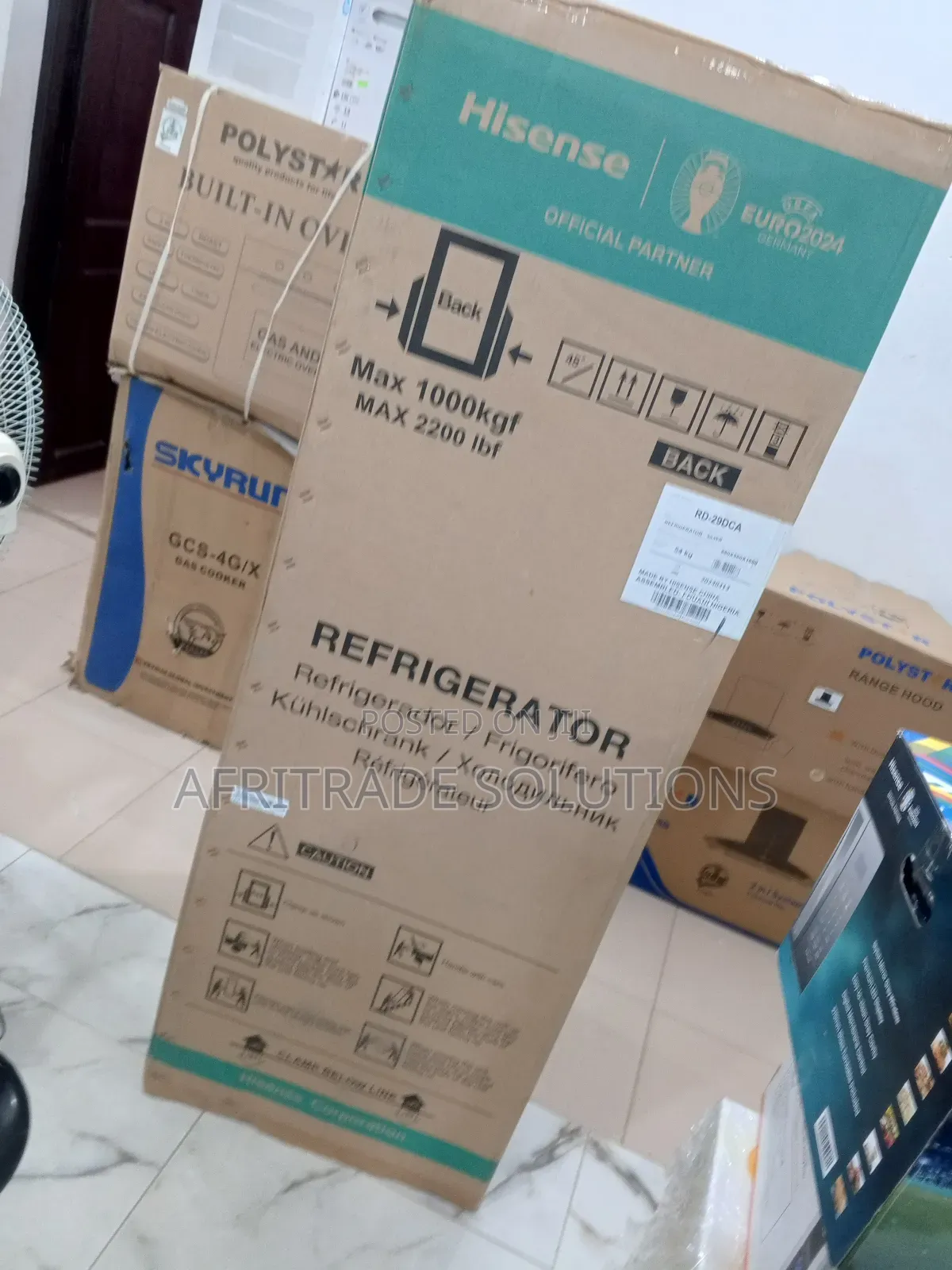 Hisense Fridge 225 Liters-29dca + Warranty