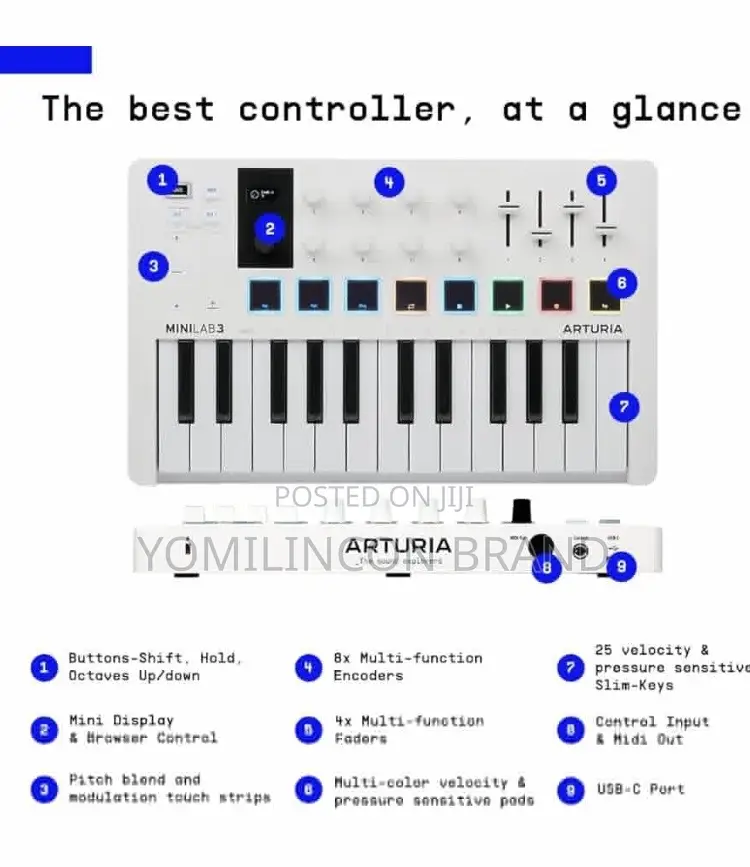 Arturia Minilab 3 Universal Music-Making Controller