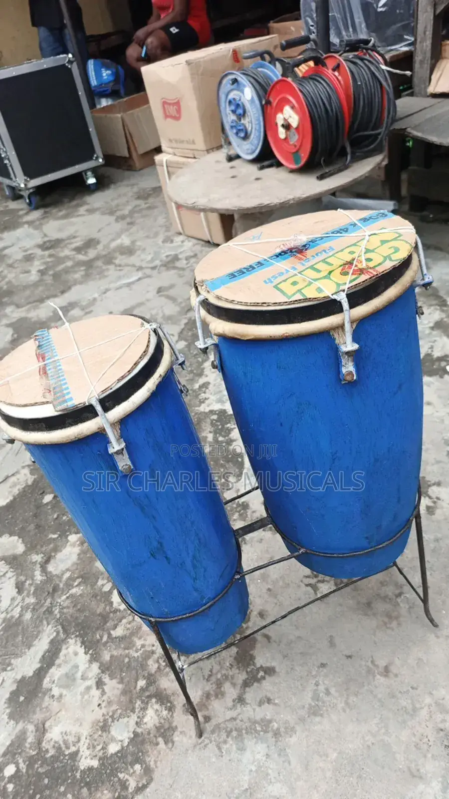 Professional Drum (Igba) Wood