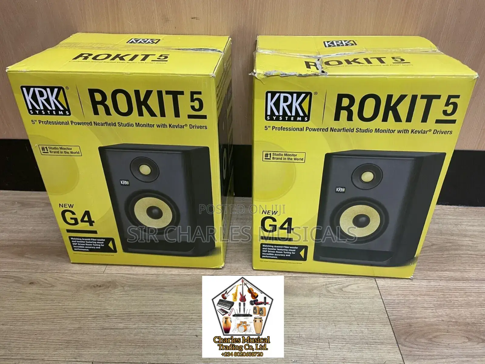 KLK Rokit 5 G4 Powered Studio Monitor