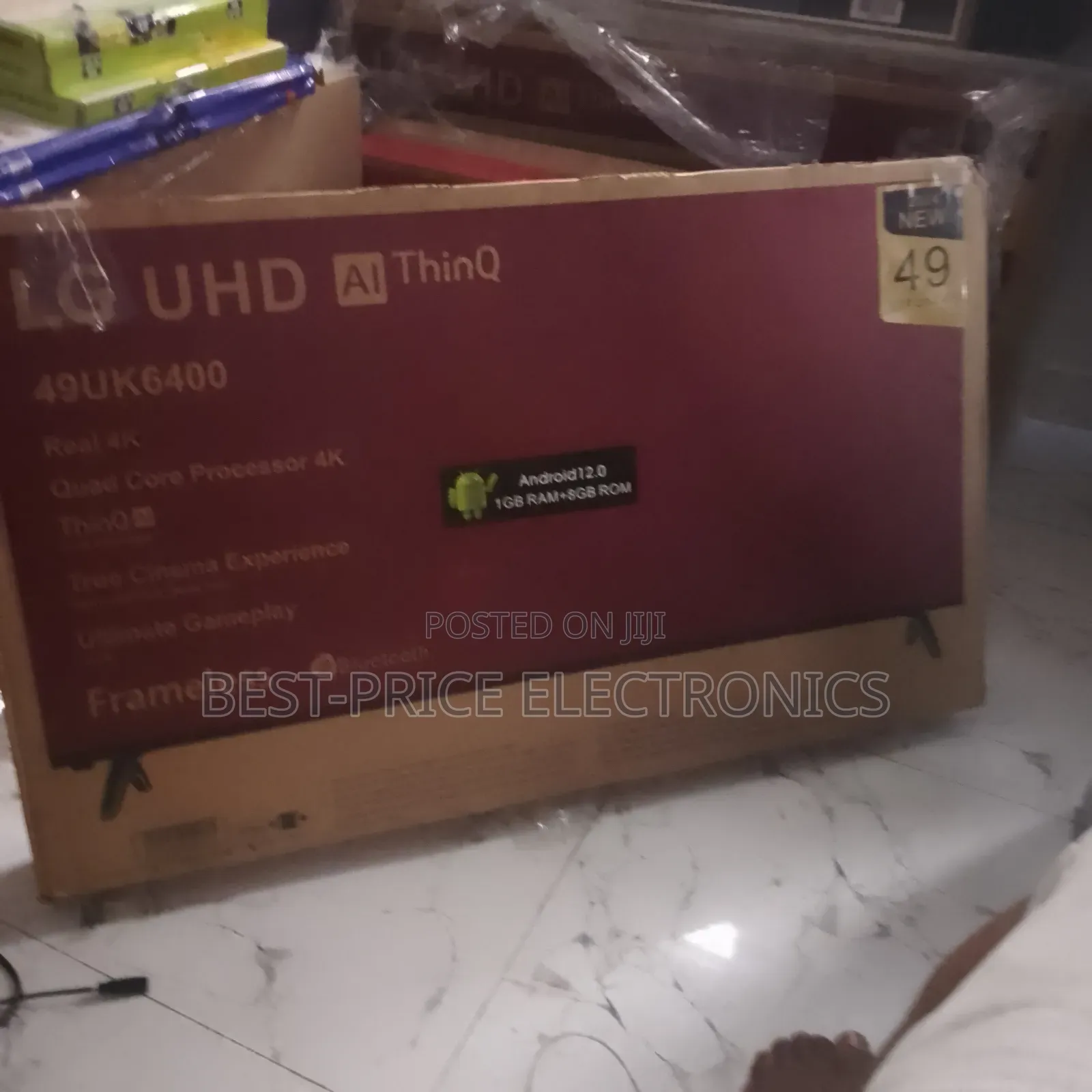 Quad Panel a + Lg Android Smart Tv With Inbuilt Bluetooth