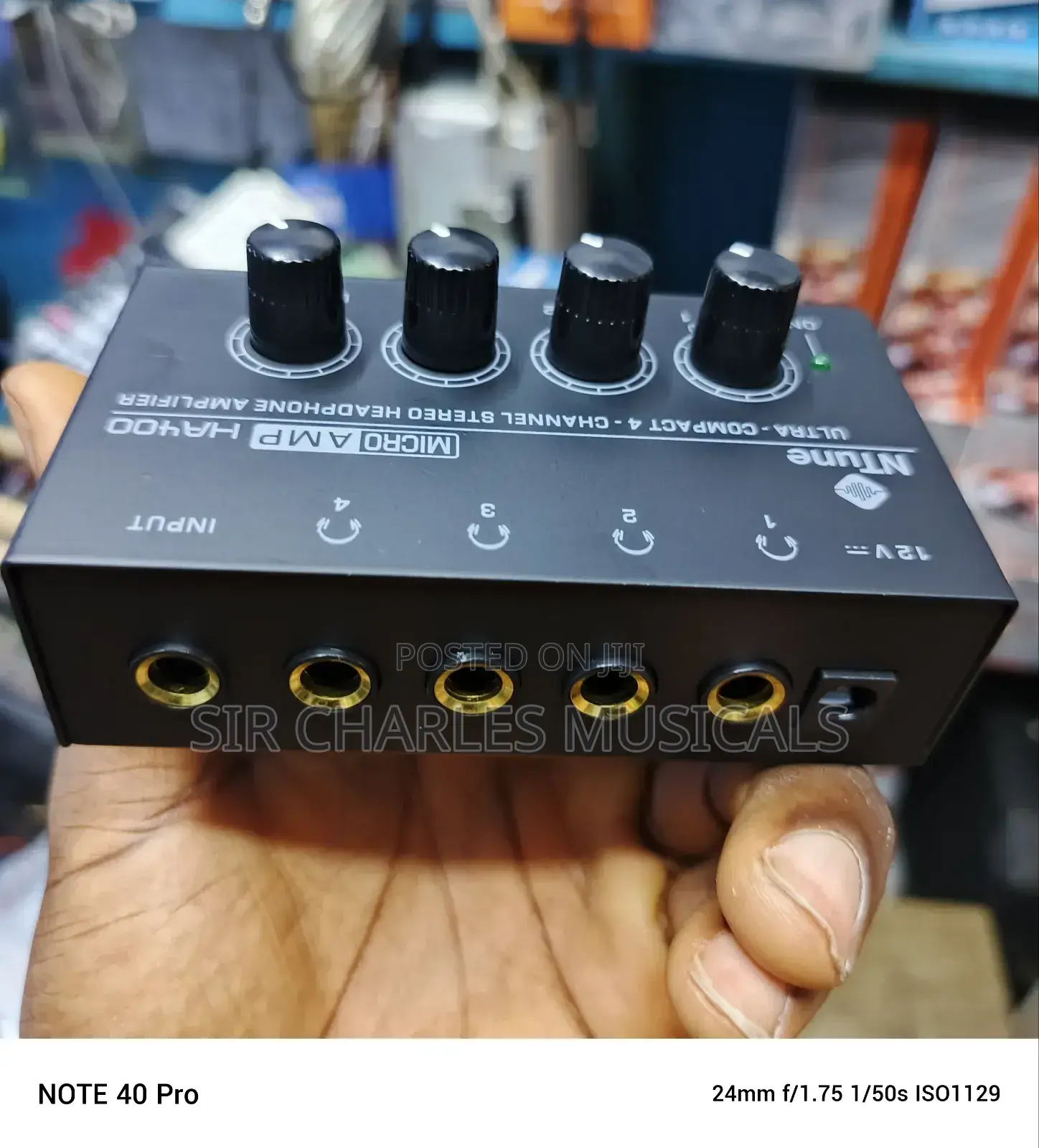 Original Ntune HA400 Headphone Amplifier 4 Channel