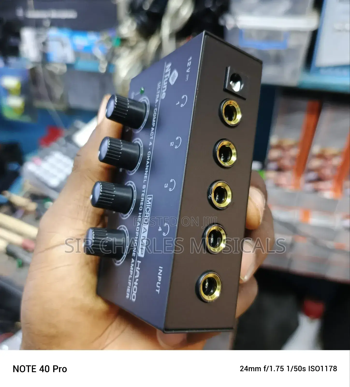 Original Ntune HA400 Headphone Amplifier 4 Channel