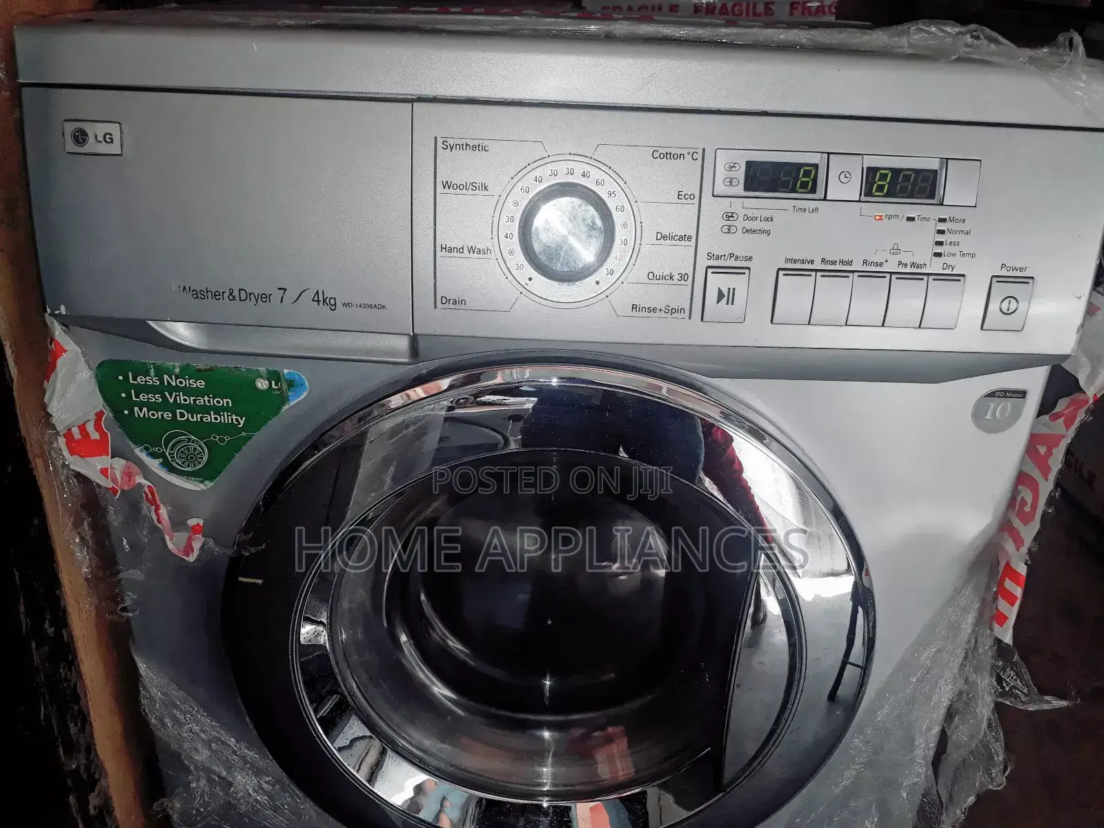 Inverter Lg 7kg Washing Machine With Dryer With Warranty