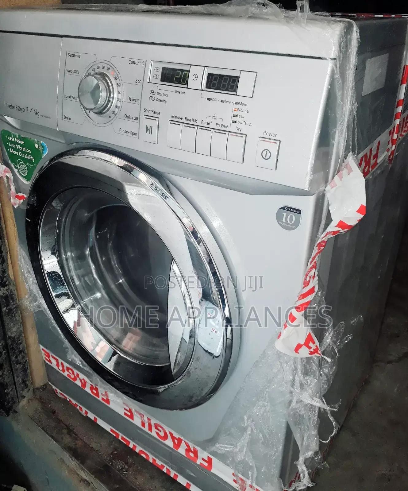Inverter Lg 7kg Washing Machine With Dryer With Warranty