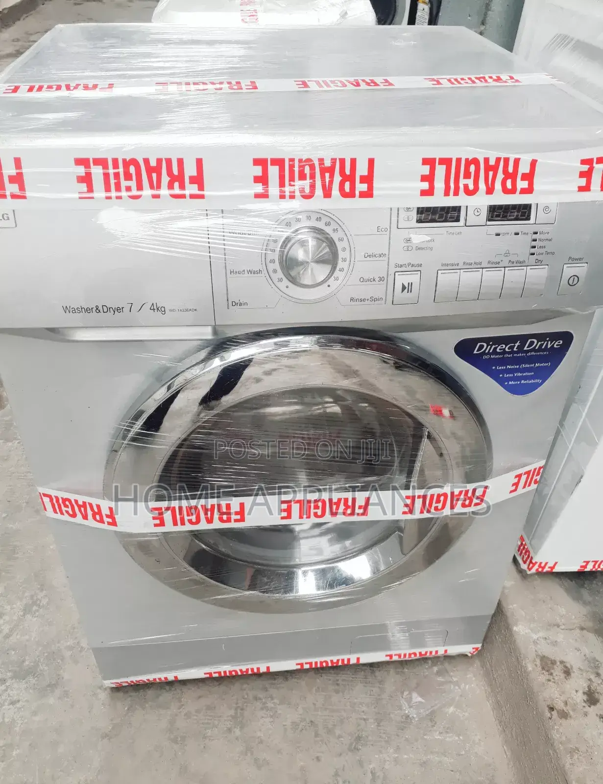 Inverter Lg 7kg Washing Machine With Dryer With Warranty