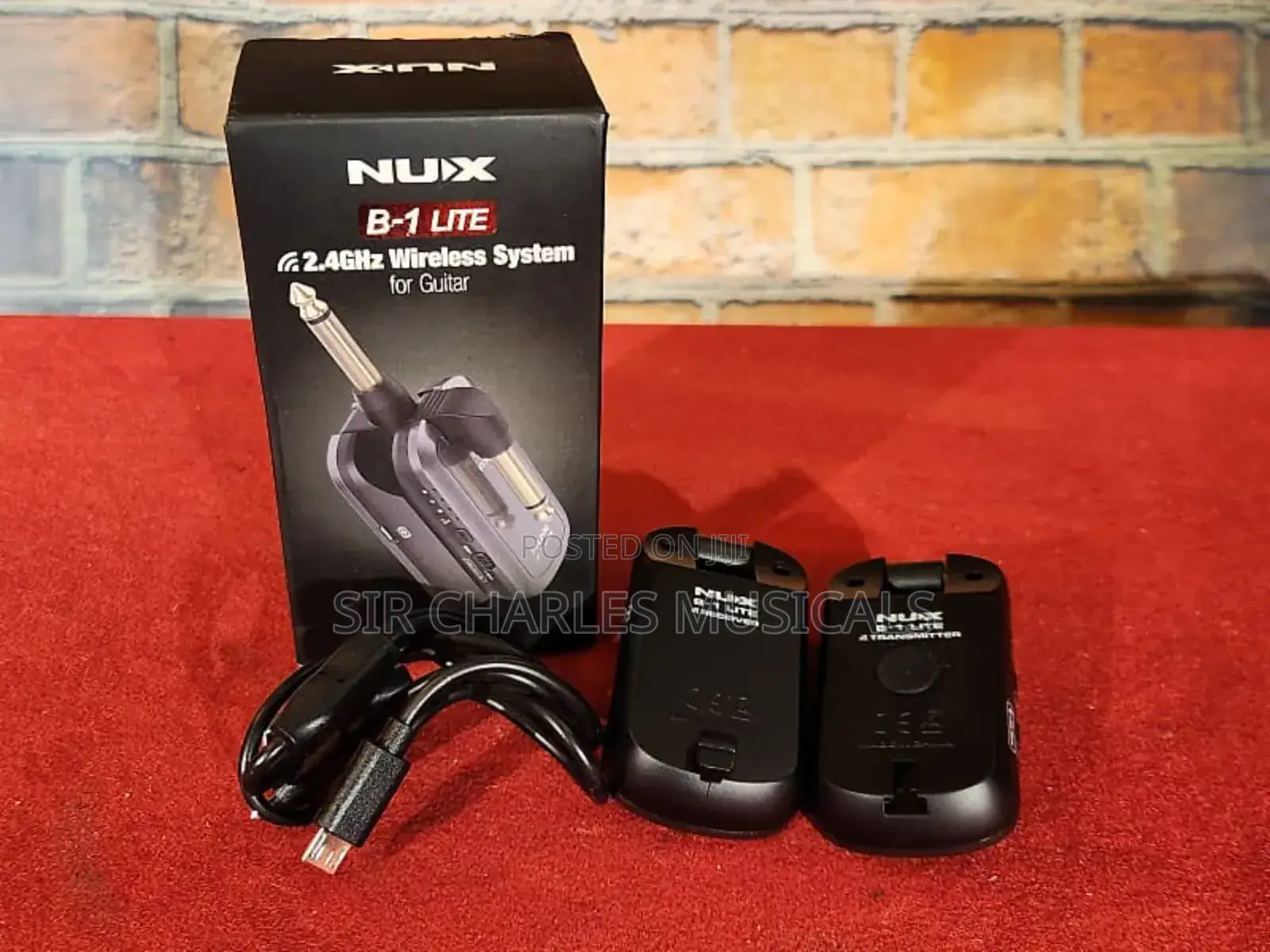 Nux B2 624ghz Wireless System for Guitar