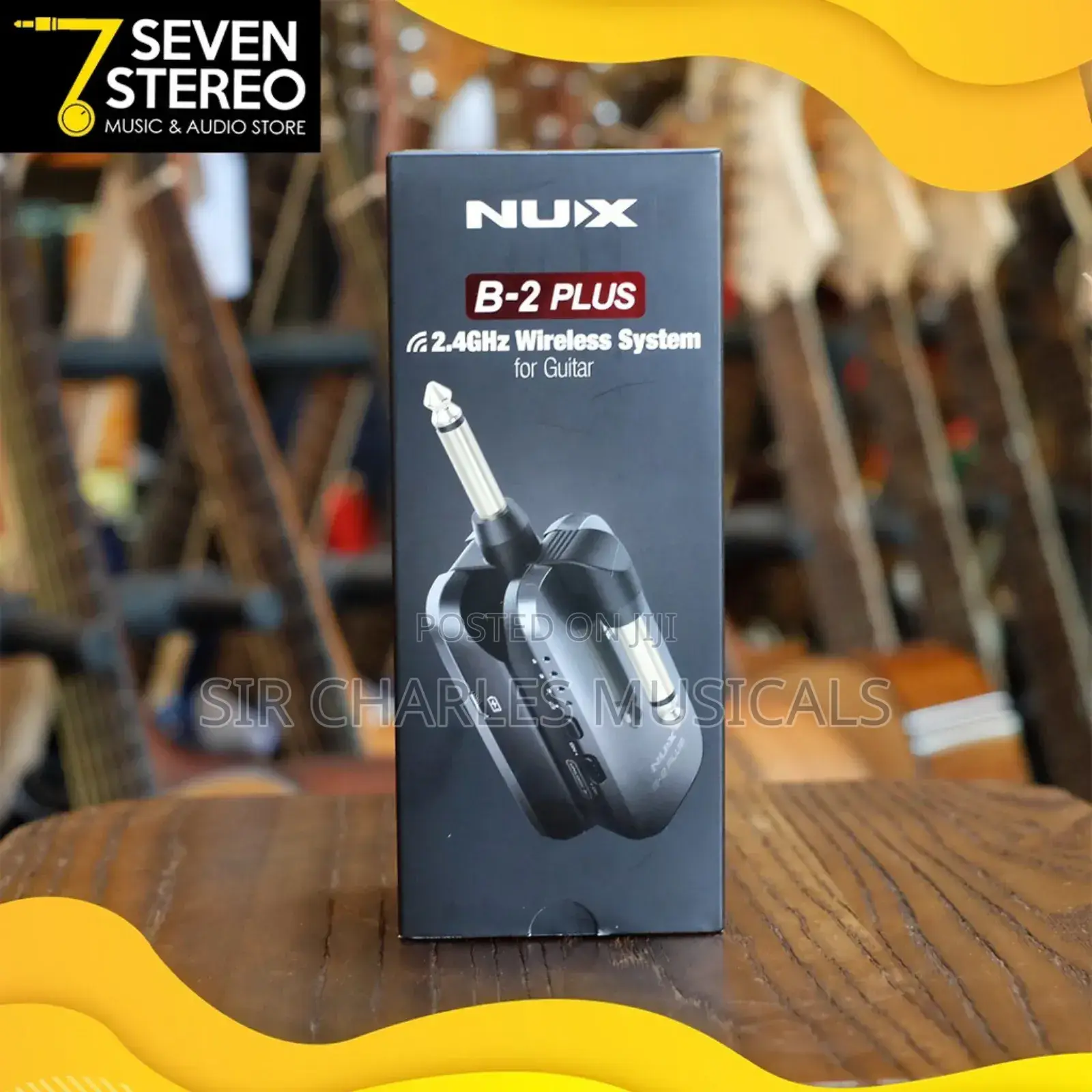 Nux B2 624ghz Wireless System for Guitar