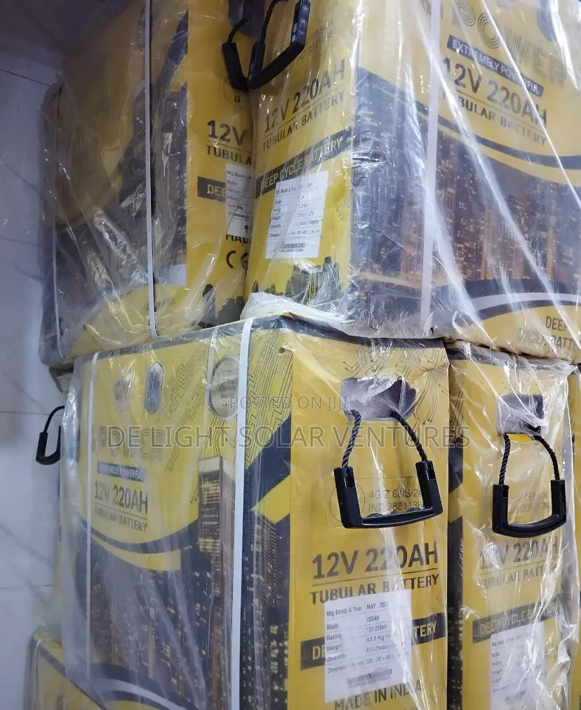 220ah G Power Tubular India Battery Energy