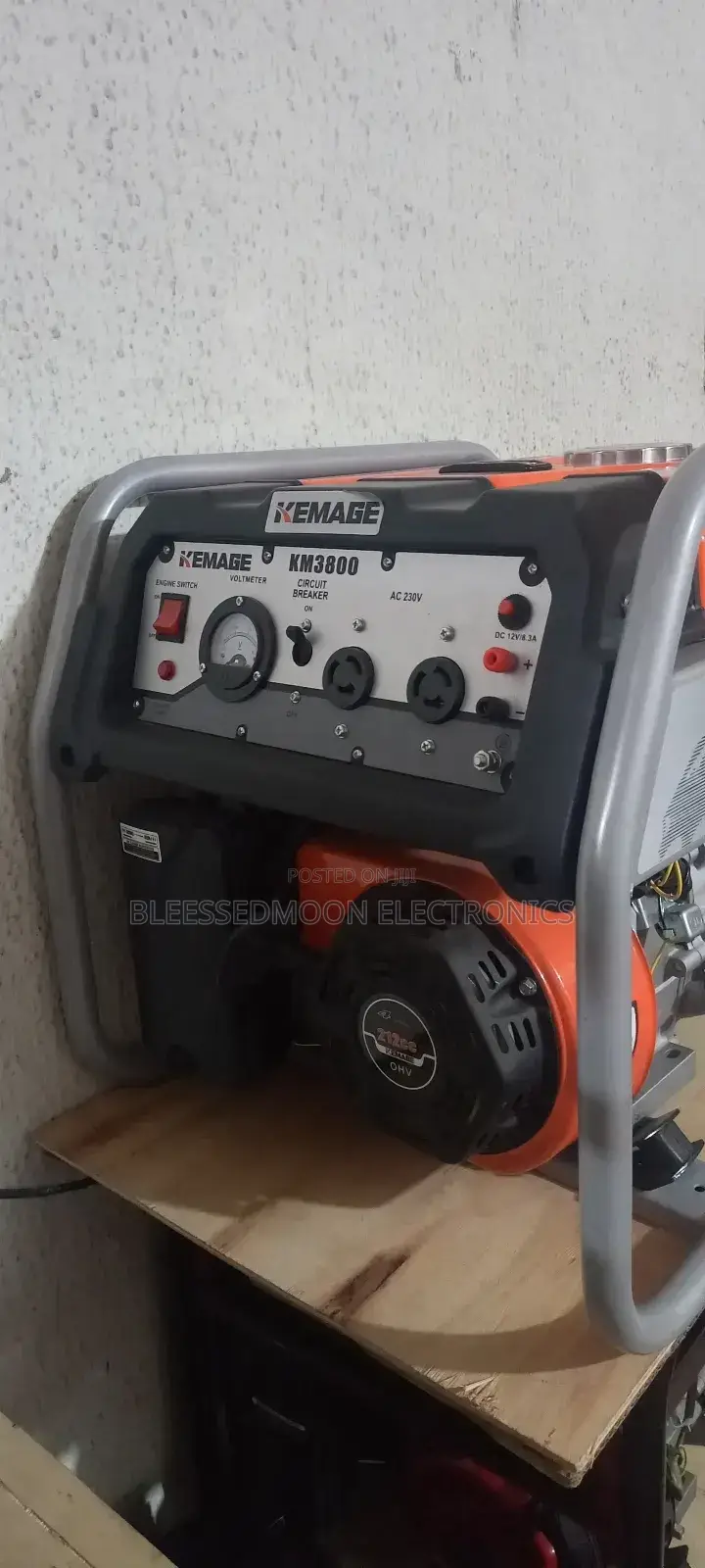 Kemage Japan Full Cooper Coil Generator 4.5kva