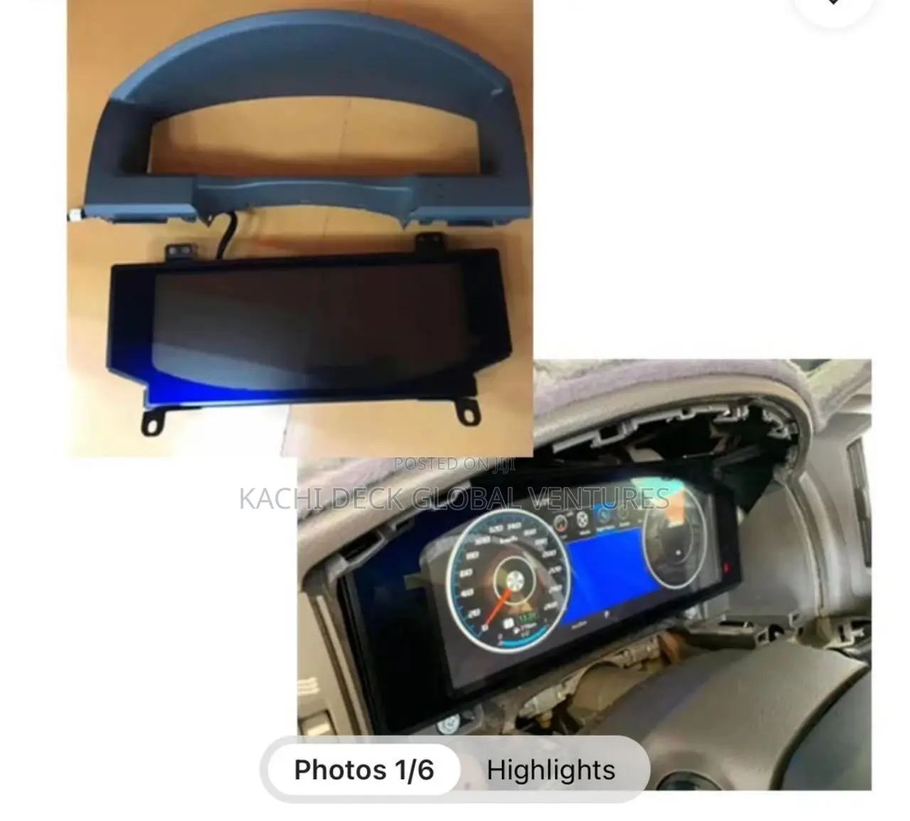 Speed Clock for Landcruiser
