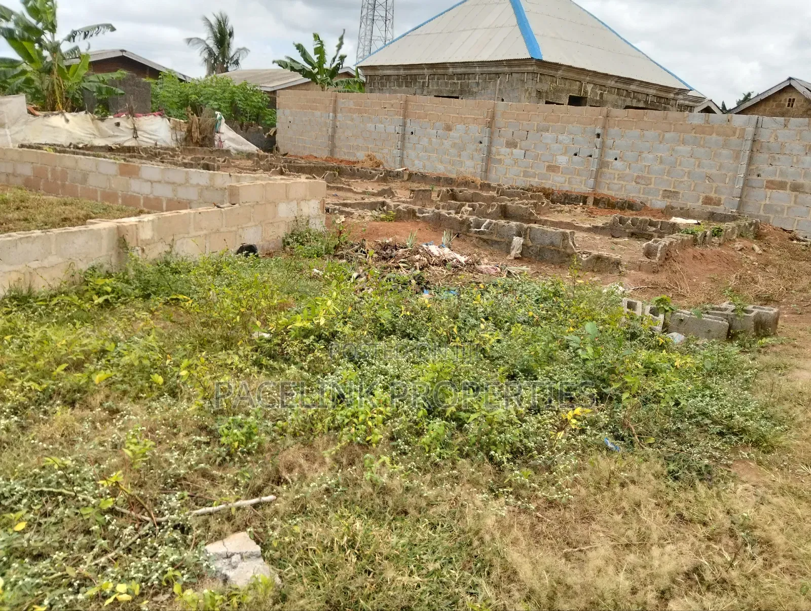 Half Plot of Land in a Very Decent Area