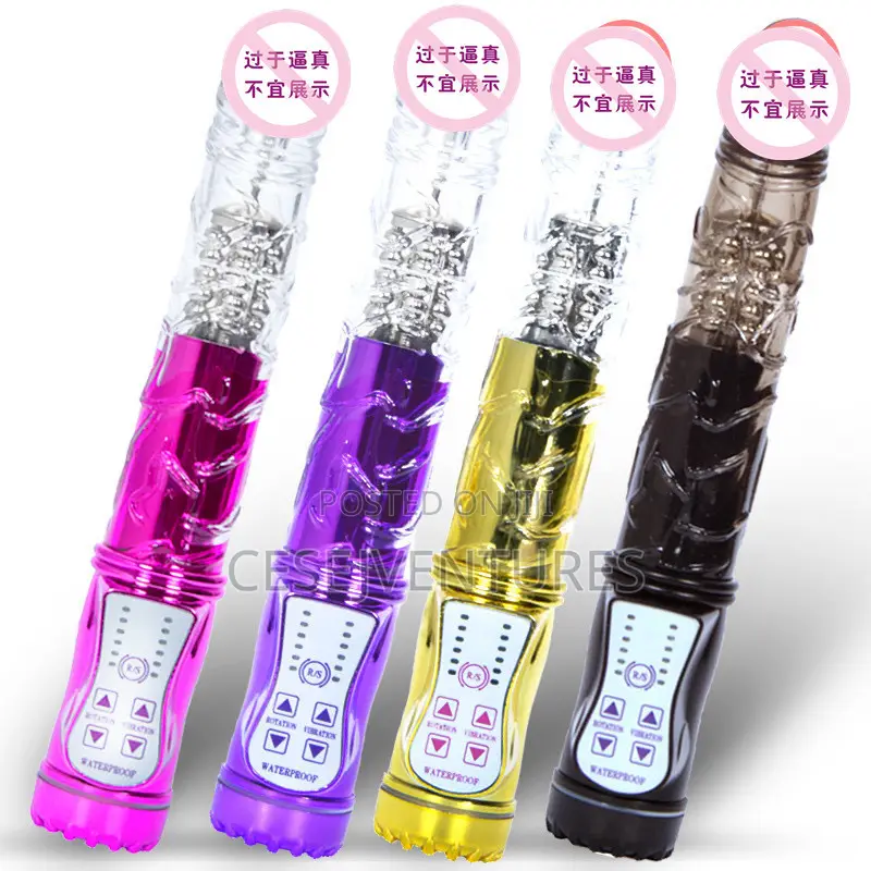 360 Degree Rotation G Spot Clitoris Massage Stimulator Dildo
